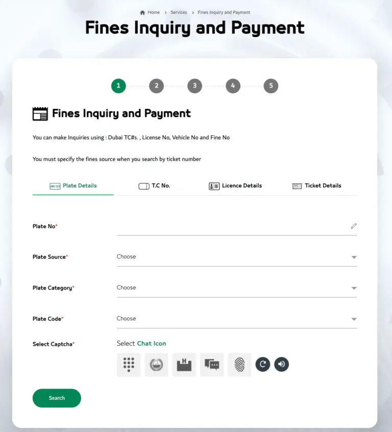 Step-via-Step Guide to Checking Dubai Traffic Fines