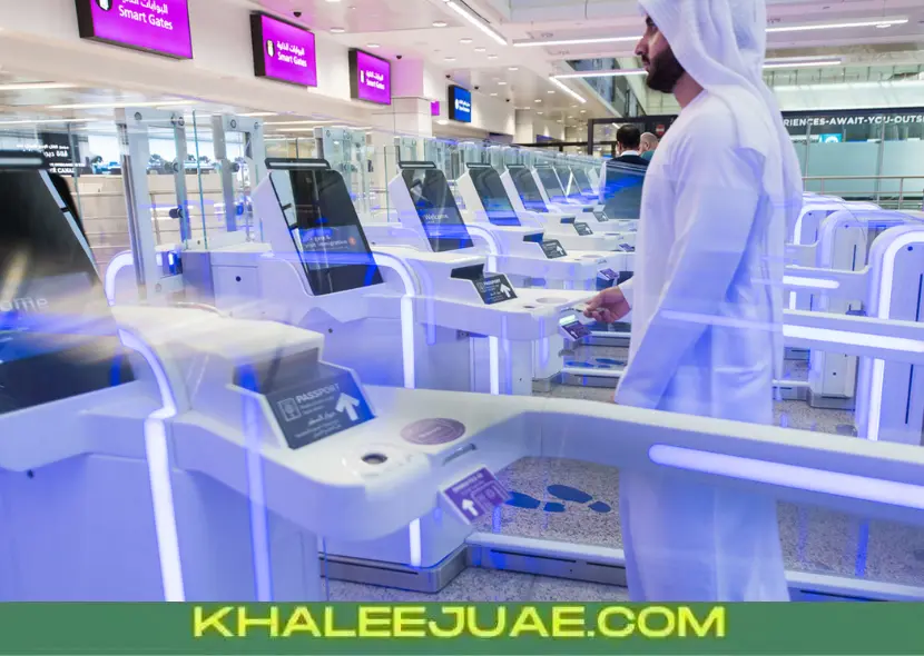 Gate at Dubai Airport