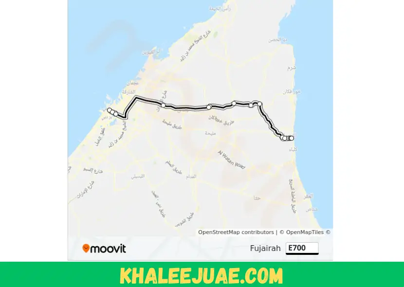 Bus Route – E700 Bus Route